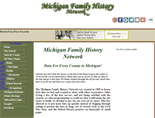 Tablet Screenshot of mifamilyhistory.org